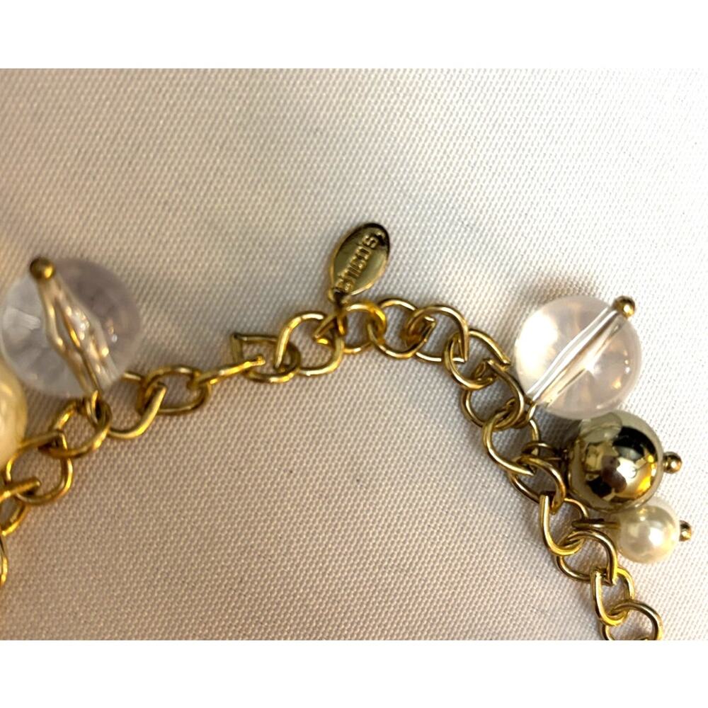 CHICO's Faux Pearl Bobble Gold Tone 18" Necklace | NWT - Picture 6 of 7